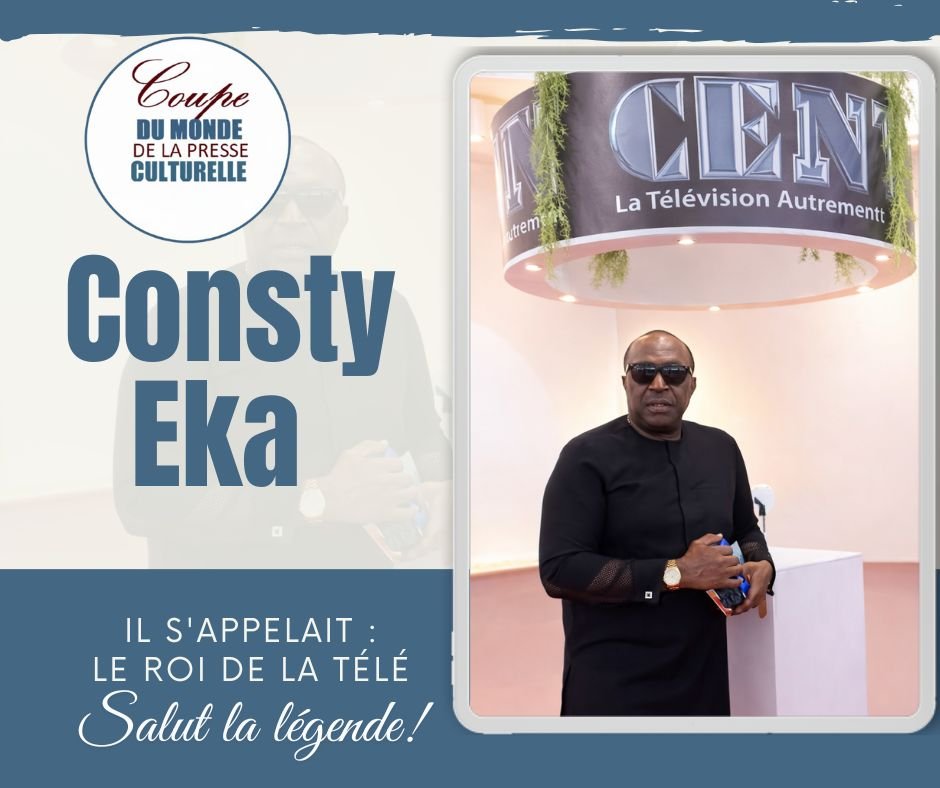 Consty Eka s’est éteint : la presse culturelle africaine perd une légende de l’audiovisuel
